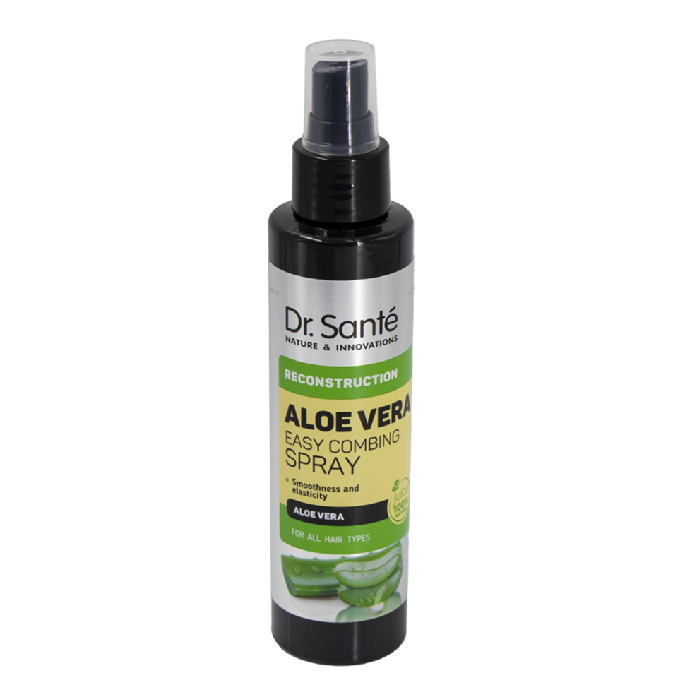 Спрей для волос Dr. Sante Aloe Vera лёгкое расчёсывание, гладкость и эластичность, 150 мл фото 1 — Интернет каталог PriceOK