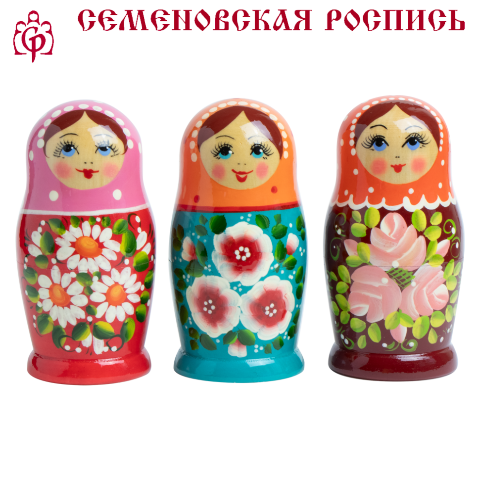Матрёшка Семеневская M6 13 см, различные цвета и мотивы фото 1 — Интернет каталог PriceOK