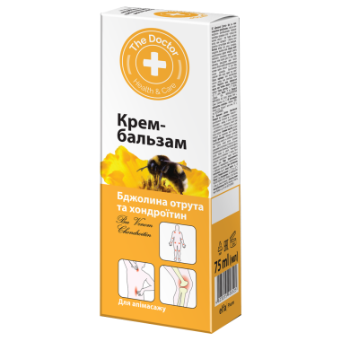 Крем - Бальзам для тела Домашний доктор, Пчелиный яд и хондроитин, 75 мл — Интернет каталог PriceOK