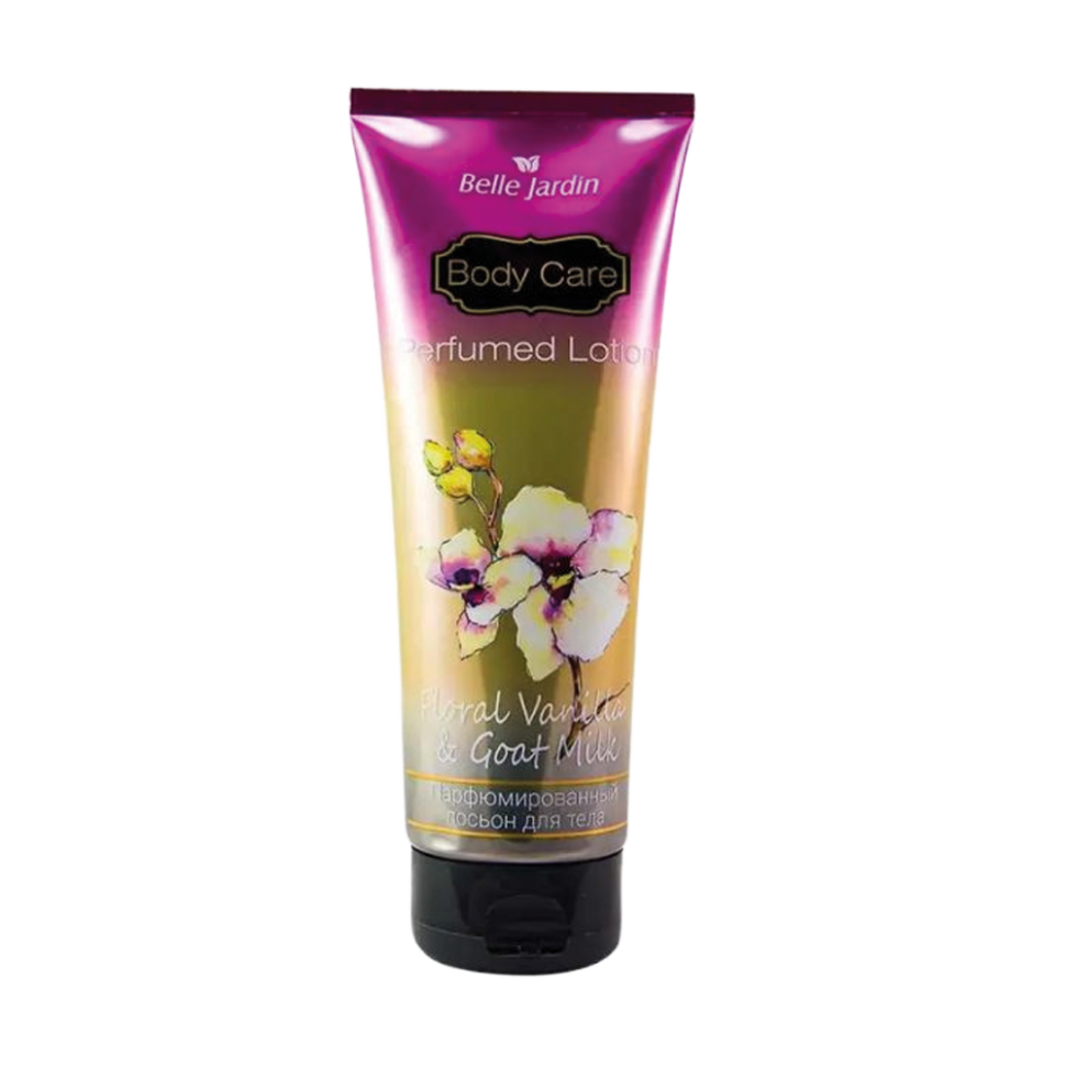 Belle Jardin Парфюмированный лосьон для тела с козьим молоком и ванилью, 250 мл фото 1 — Интернет каталог PriceOK