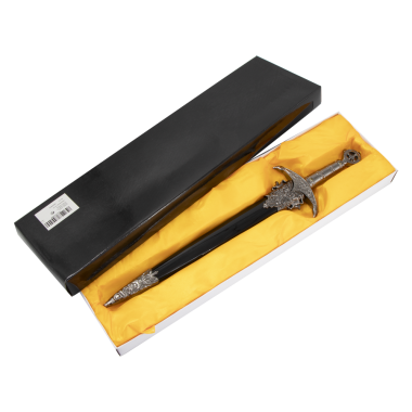 Сувенирный Кортик с изображением змеи, серебрянного цвета, 35 см — Интернет каталог PriceOK