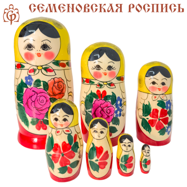 Матрёшка Семёновская M7 16 см — Интернет каталог PriceOK