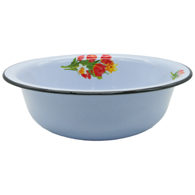 Таз Тюльпаны эмалированный 9 л — Интернет каталог PriceOK