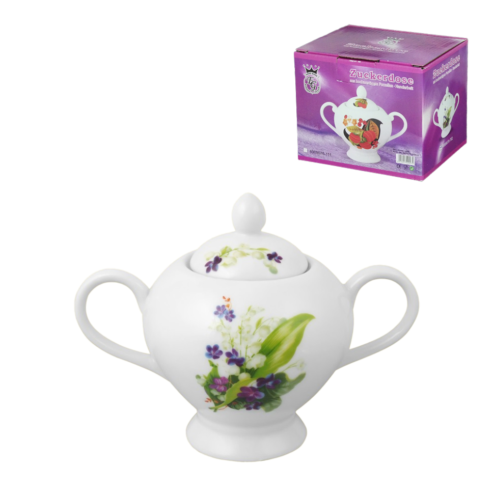 Сахарница "Весенний букет" 350 мл фото 1 — Интернет каталог PriceOK