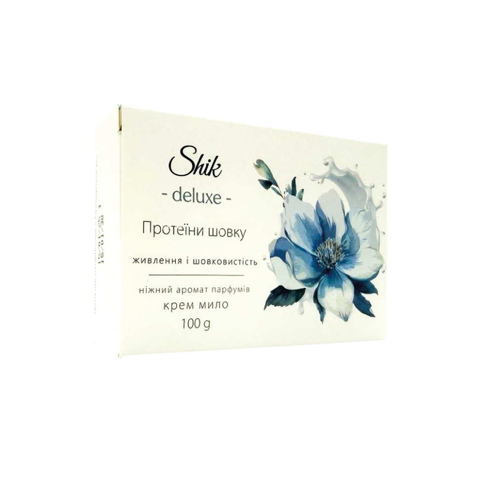 SHIK Deluxe кремовое туалетное мыло Шёлковые протеины, 100 г фото 1 — Интернет каталог PriceOK