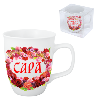 Кружка Сара, 0,4 л — Интернет каталог PriceOK