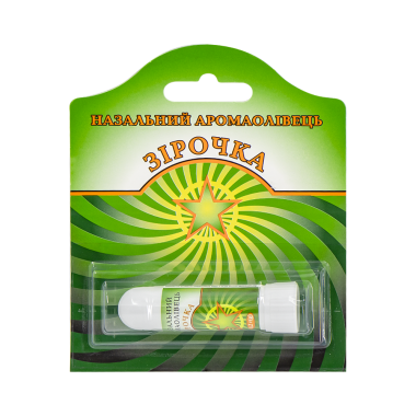 Назальний аромакарандаш Звёздочка 1,2 г — Интернет каталог PriceOK