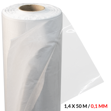 Скатерть CRYSTAL прозрачная. тонкая, 1,4 x 50 м, Толщина 0,1 мм — Интернет каталог PriceOK