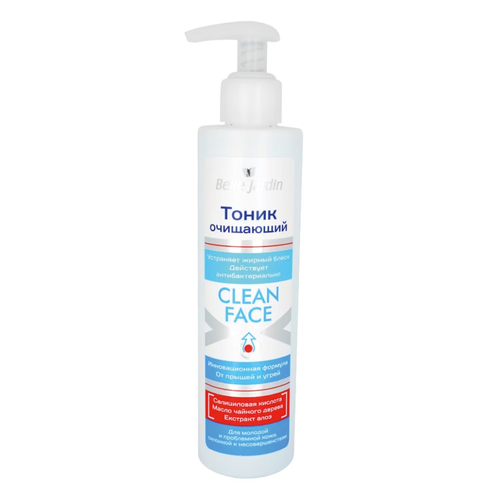 Belle Jardin Очищающий тоник для лица — антибактериальный, 250 мл фото 1 — Интернет каталог PriceOK