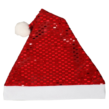 Колпак новогодний Набор 12 шт Диско блеск 29х33 см, красный — Интернет каталог PriceOK