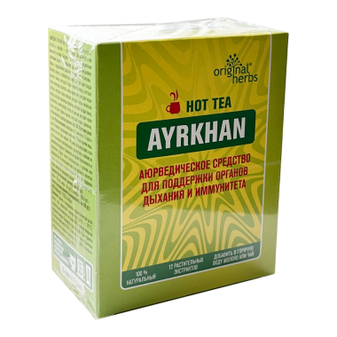 Горячий чай Аюрхан саше Original Herbs 10 пакетиков по 6 г — Интернет каталог PriceOK