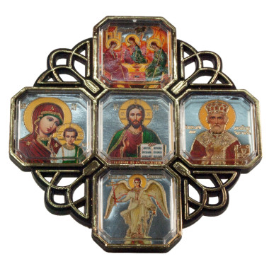 Икона-Крест для машины, 10х10 см — Интернет каталог PriceOK