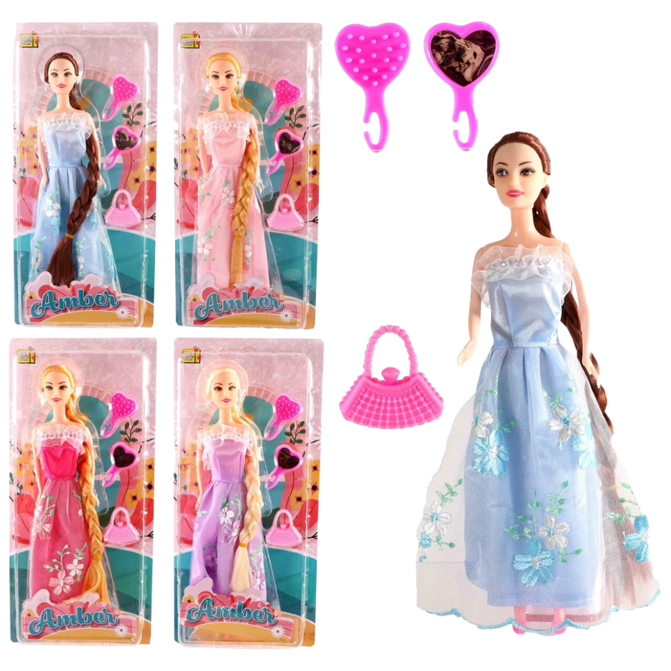 Кукла Амбер 29 см с аксессуарами 4 цвета в ассортименте фото 1 — Интернет каталог PriceOK