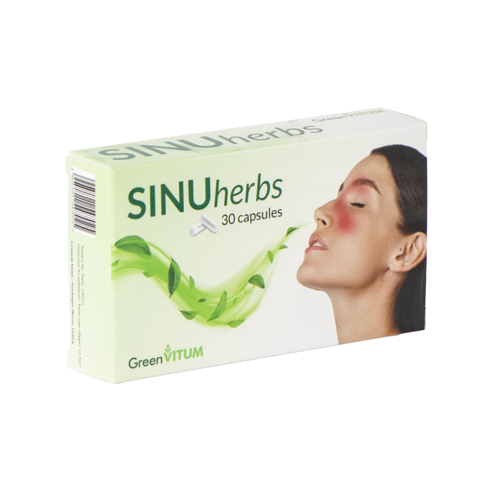 Пищевая добавка для функции дыхания SINUherbs, 30 капсул фото 1 — Интернет каталог PriceOK