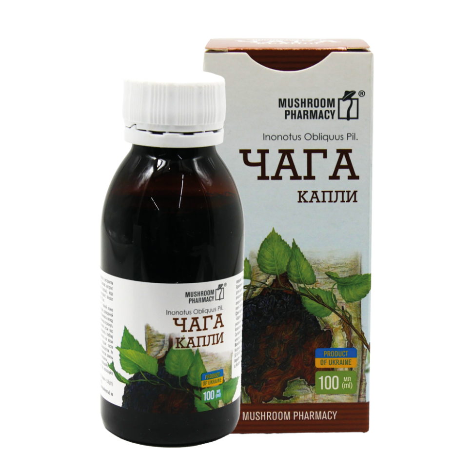Капли Грибная Аптечка Чага, 100 мл фото 1 — Интернет каталог PriceOK