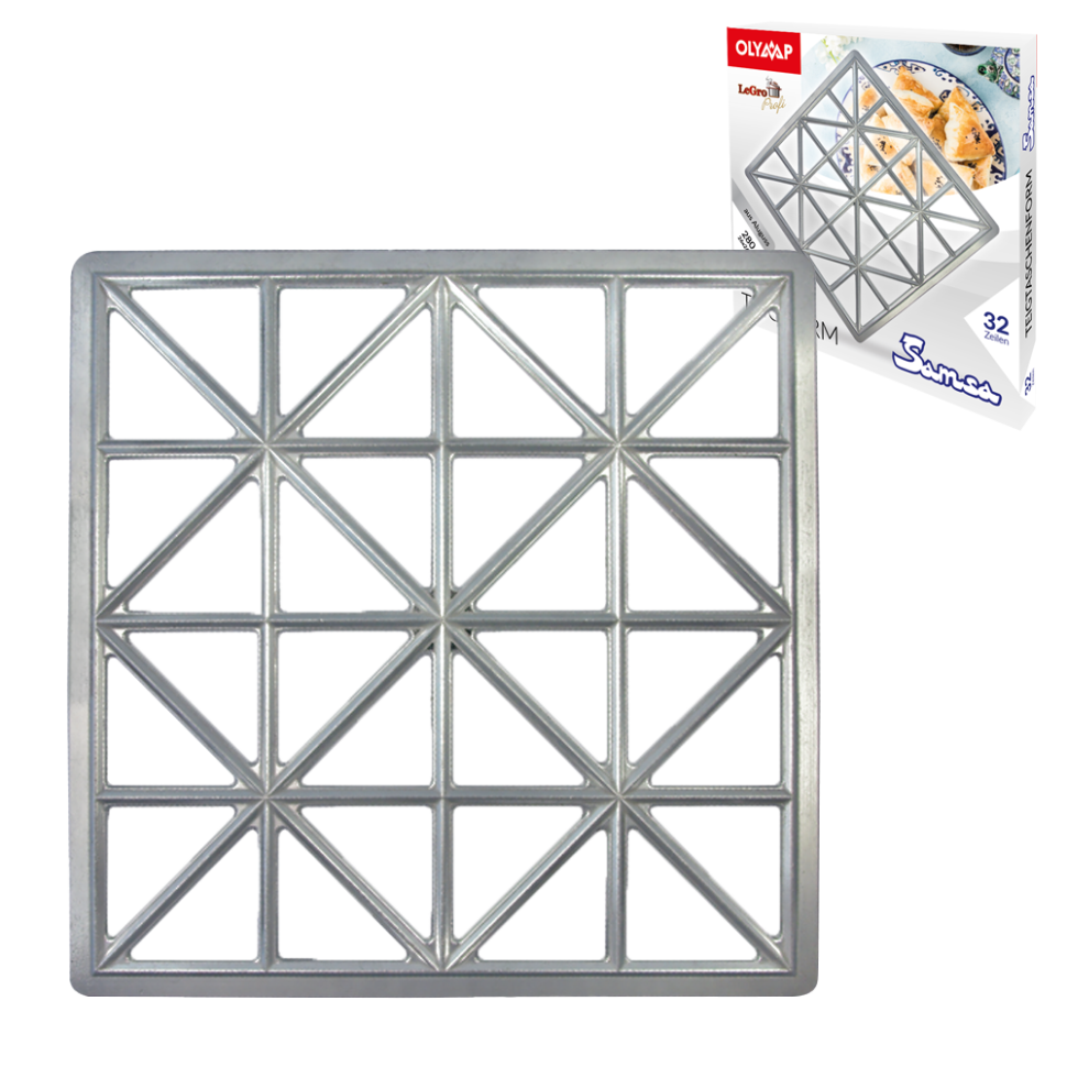 Форма для самсы на 32 шт, вес: 280 г фото 1 — Интернет каталог PriceOK