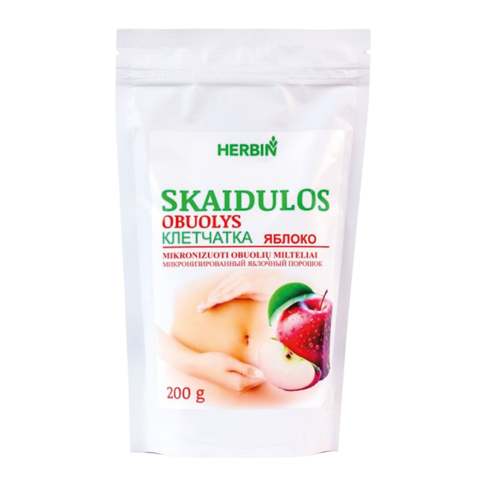 Клетчатка Яблочная (микронизированный яблочный порошок), 200 г фото 1 — Интернет каталог PriceOK