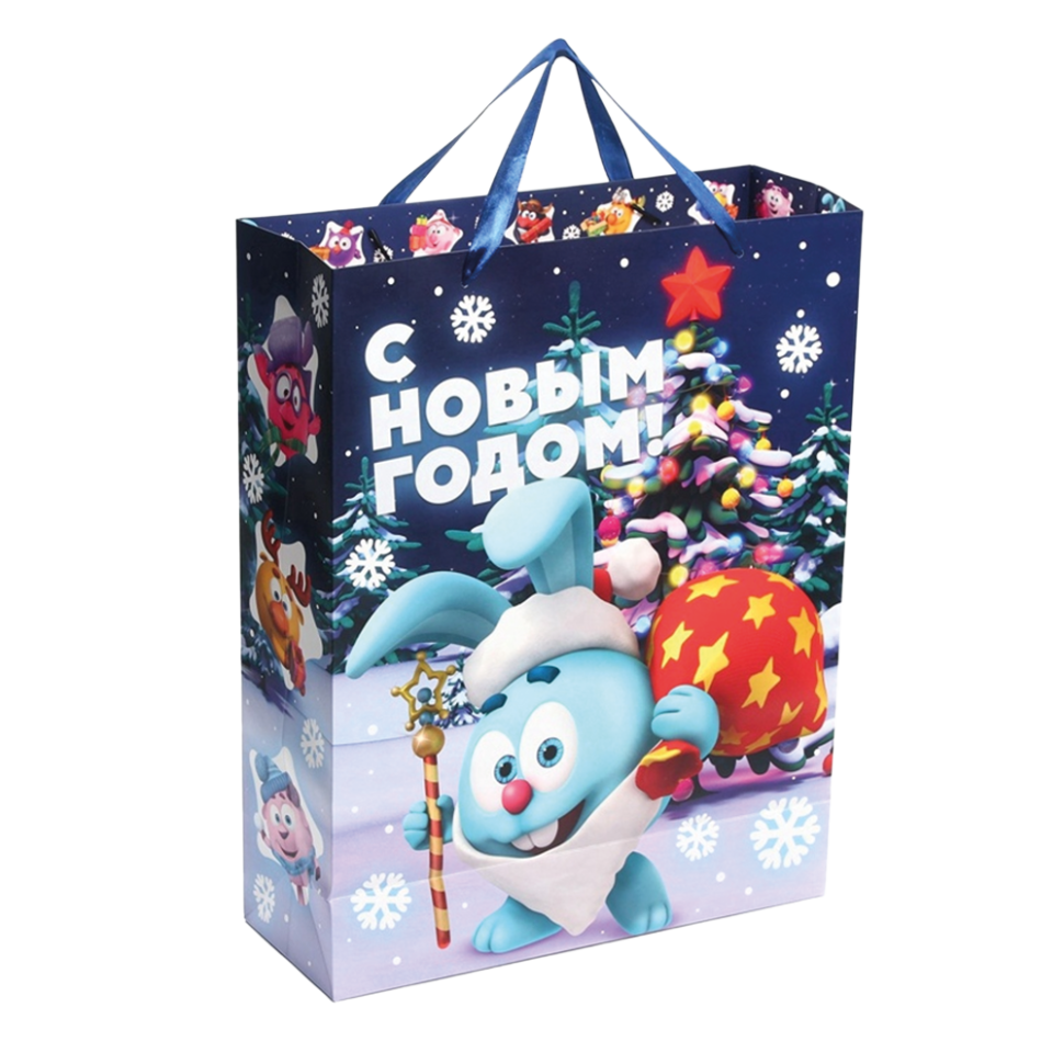 Пакет ламинированный вертикальный - Смешарики, 31 x 40 x 11,5 cm фото 1 — Интернет каталог PriceOK