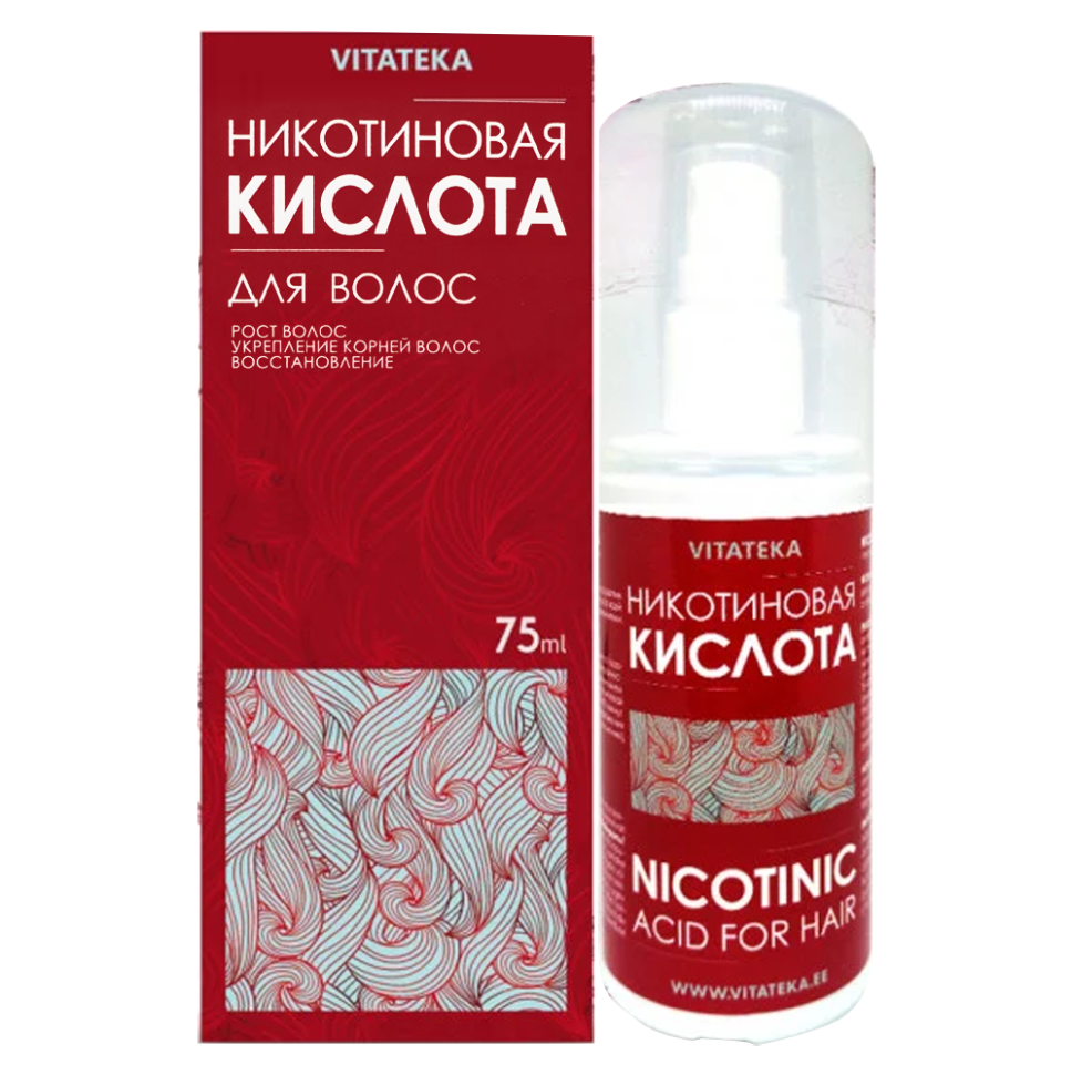 Никотиновая кислота VITATEKA для роста волос 75 мл фото 1 — Интернет каталог PriceOK