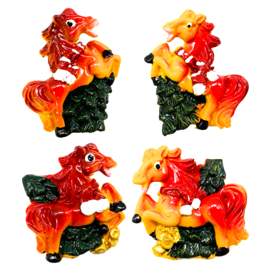 Набор магнитов 24 штуки Год Лошади 5 x 5 см — Интернет каталог PriceOK