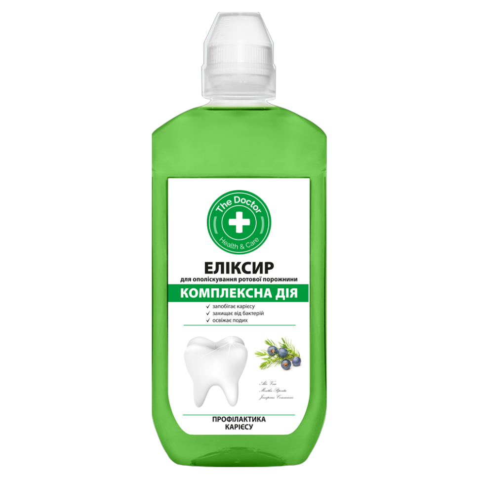 Эликсир для полости рта Домашний Доктор Health&Care Комплексное действие 500 мл фото 1 — Интернет каталог PriceOK