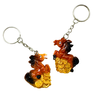 Набор брелоков Год Лошади 24 шт, 3 x 2 x 9 см — Интернет каталог PriceOK