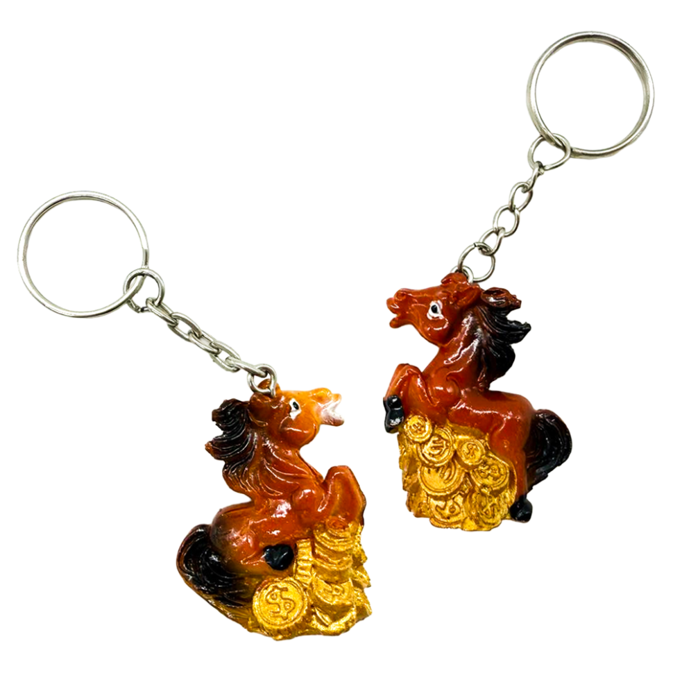 Набор брелоков Год Лошади 24 шт, 3 x 2 x 9 см фото 1 — Интернет каталог PriceOK