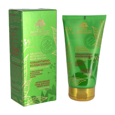 Маска-бальзам плацентарно-коллагеновая для всех типов волос - Биоголд, 150 мл — Интернет каталог PriceOK