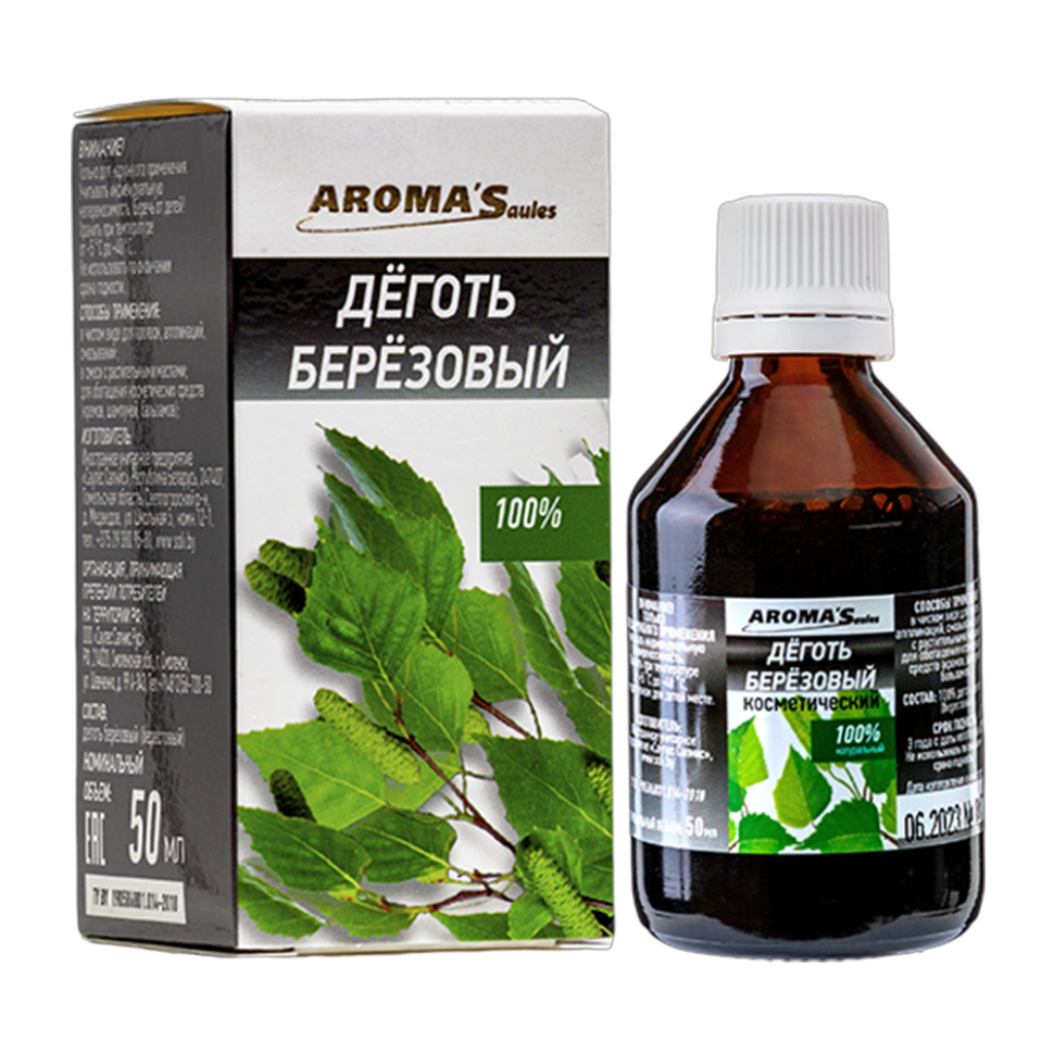 ДЁГОТЬ берёзовый AROMA и Saules 50 мл фото 1 — Интернет каталог PriceOK