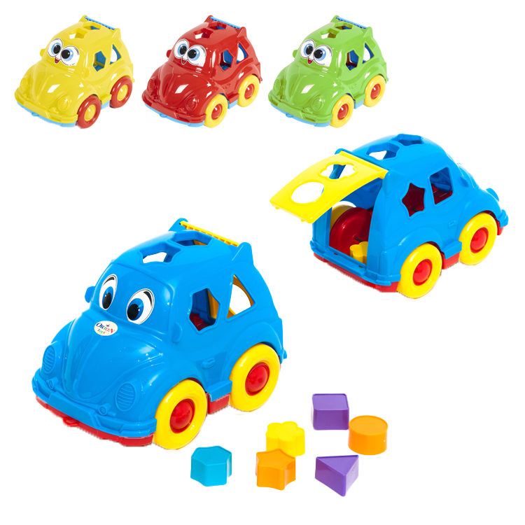 Игрушечный паровозик а/м Жук игрушка-сортер, разные цвета, 23 x 15,5 x 16 см фото 1 — Интернет каталог PriceOK