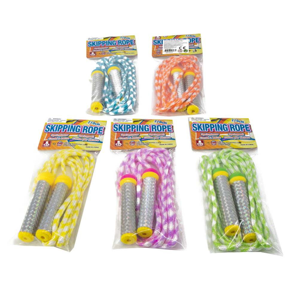 Скакалка 210 см, разные цвета фото 1 — Интернет каталог PriceOK