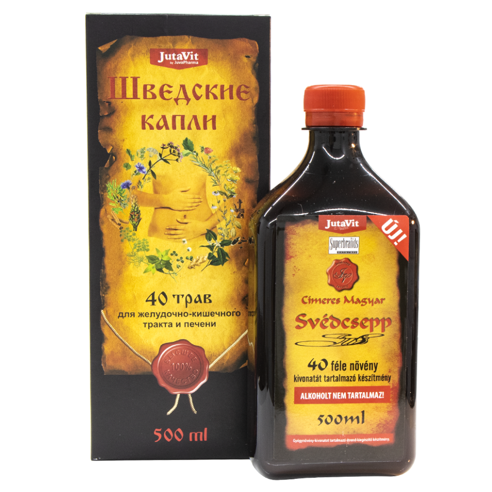 Бальзам Шведские капли JutaVit 500 мл фото 1 — Интернет каталог PriceOK