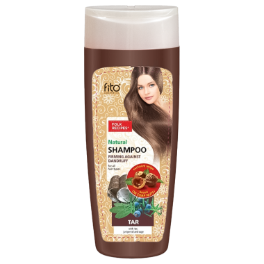 Шампунь для всех типов волос Дегтярный с маслом можжевельника и шалфеем Народные Рецепты, 270 мл — Интернет каталог PriceOK
