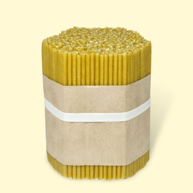 Набор восковых свечей Софрино N 100 (500 шт.), В-17 см, Д-5,5 мм — Интернет каталог PriceOK