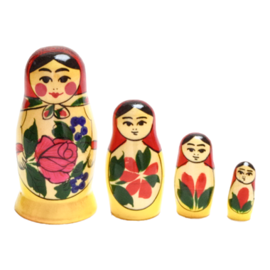Матрёшка Семеневская M4 9 см, классическая — Интернет каталог PriceOK