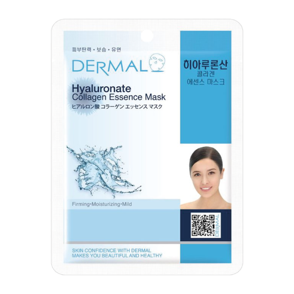 DERMAL Тканевая маска для лица с коллагеном и гиалуроновой кислотой, 23 г фото 1 — Интернет каталог PriceOK