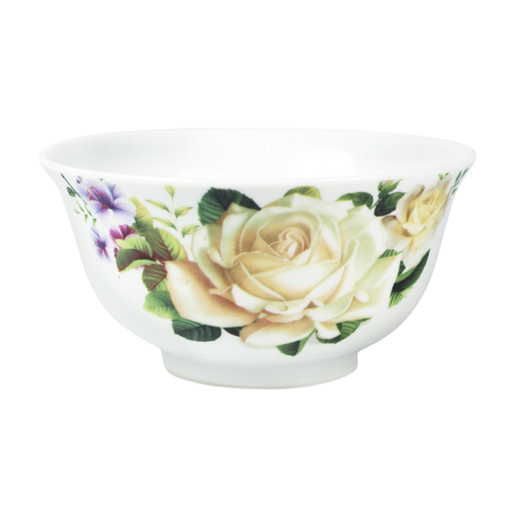 Набор пиал Белые Розы (6 шт.), Д-11 см фото 1 — Интернет каталог PriceOK