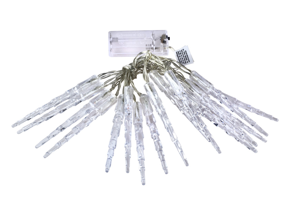LED гирлянда, Сосульки 16 разноцветных лампочек, 2 м фото 1 — Интернет каталог PriceOK
