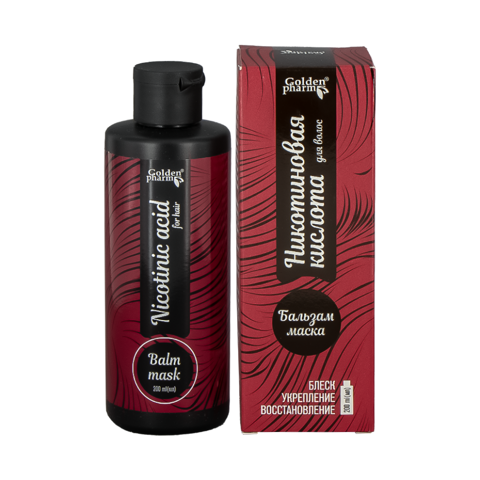 Бальзам-маска для волос Никотиновая кислота, 200 мл фото 1 — Интернет каталог PriceOK