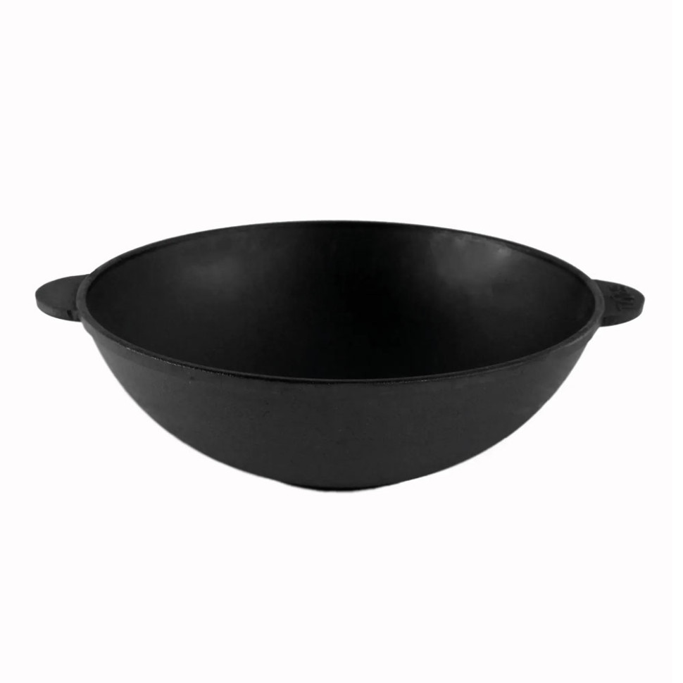 Brizoll Чугунный Вок диаметр 30 см, 3 L фото 1 — Интернет каталог PriceOK