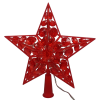 LED Звезда для Елки "Красная звезда" с 20 с красными лампочками фото 2 — Интернет каталог PriceOK