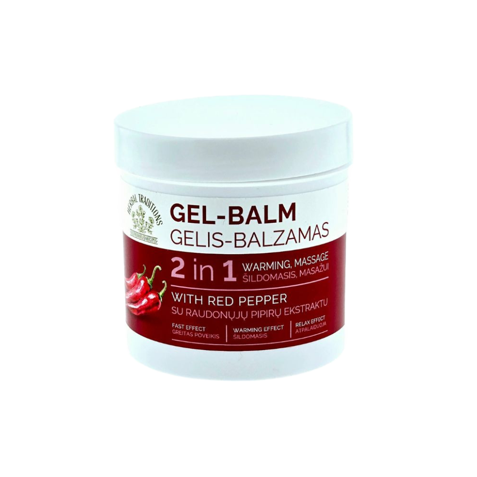 Гель-бальзам HERBAL TRADITIONS с красным перцем 2 в 1, 250 мл фото 1 — Интернет каталог PriceOK