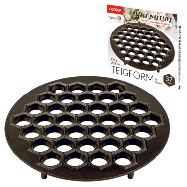 Пельменница Премиум со специальным покрытием для теста, на 37 пельменей, вес: 670 г — Интернет каталог PriceOK