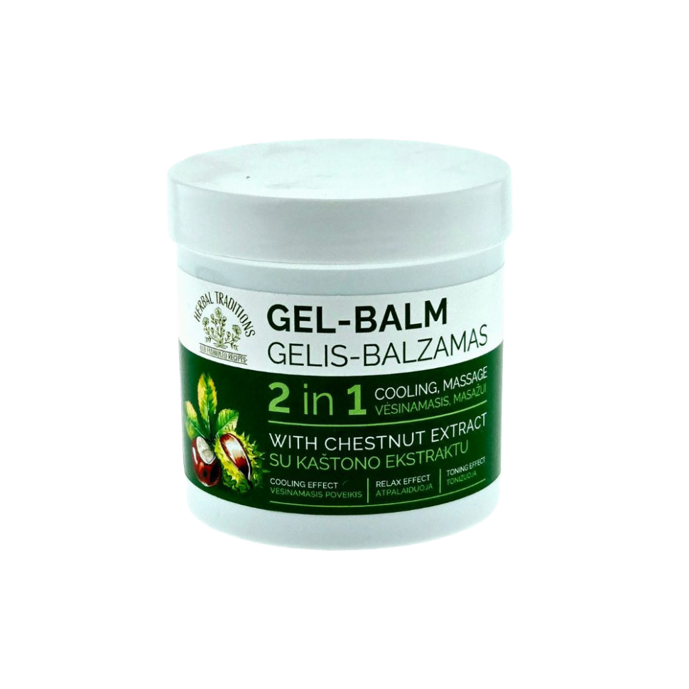 Гель-бальзам HERBAL TRADITIONS с экстрактом конского каштана 2 в 1, 250 мл фото 1 — Интернет каталог PriceOK