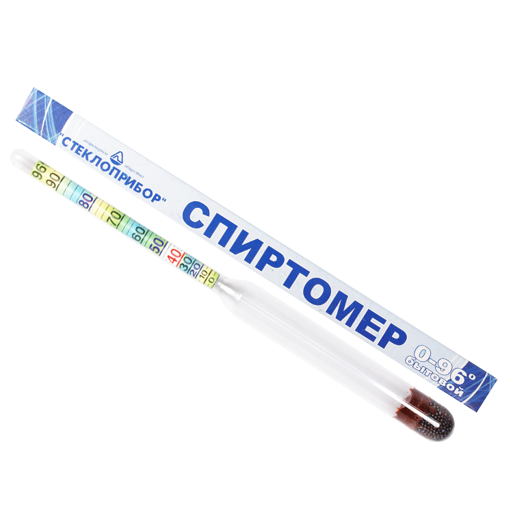 Спиртомер 0-96°, бытовой фото 1 — Интернет каталог PriceOK