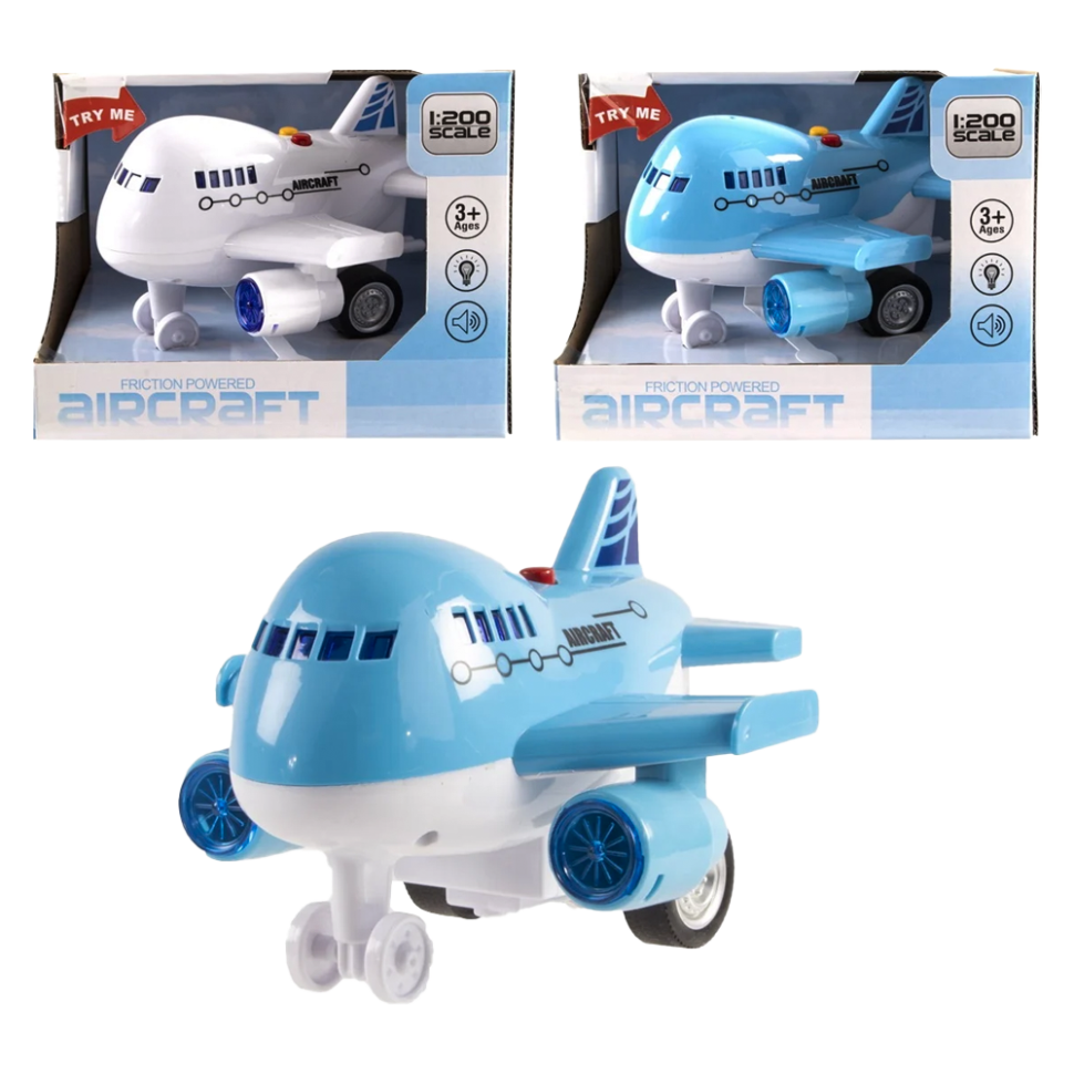 Аэроплан 14 см со светом и звуком фото 1 — Интернет каталог PriceOK