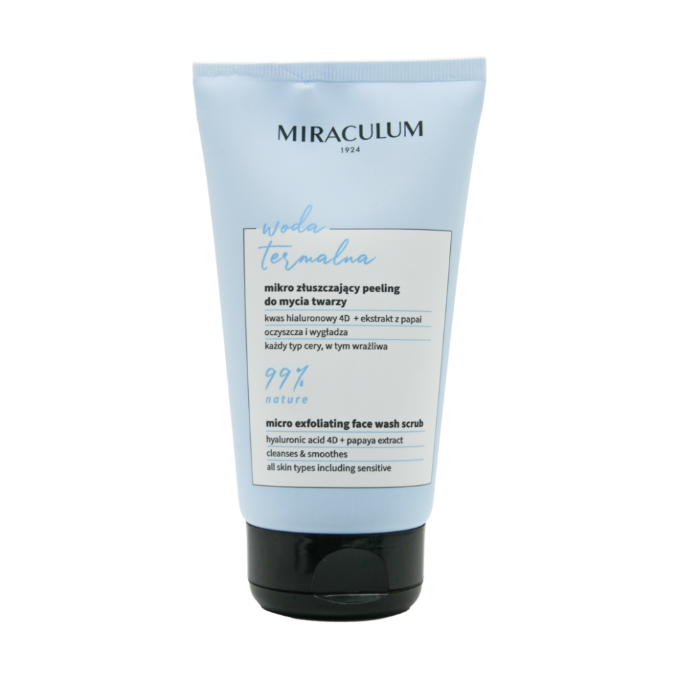 Miraculum Термальная вода. Микроэксфолиирующий скраб для умывания лица, 150 мл фото 1 — Интернет каталог PriceOK