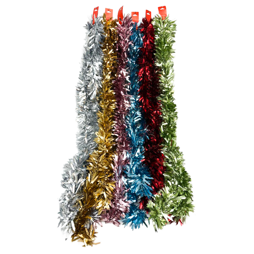 Мишура-Набор 10 шт из фольги, диаметр 8 см, 200 см, микс фото 1 — Интернет каталог PriceOK