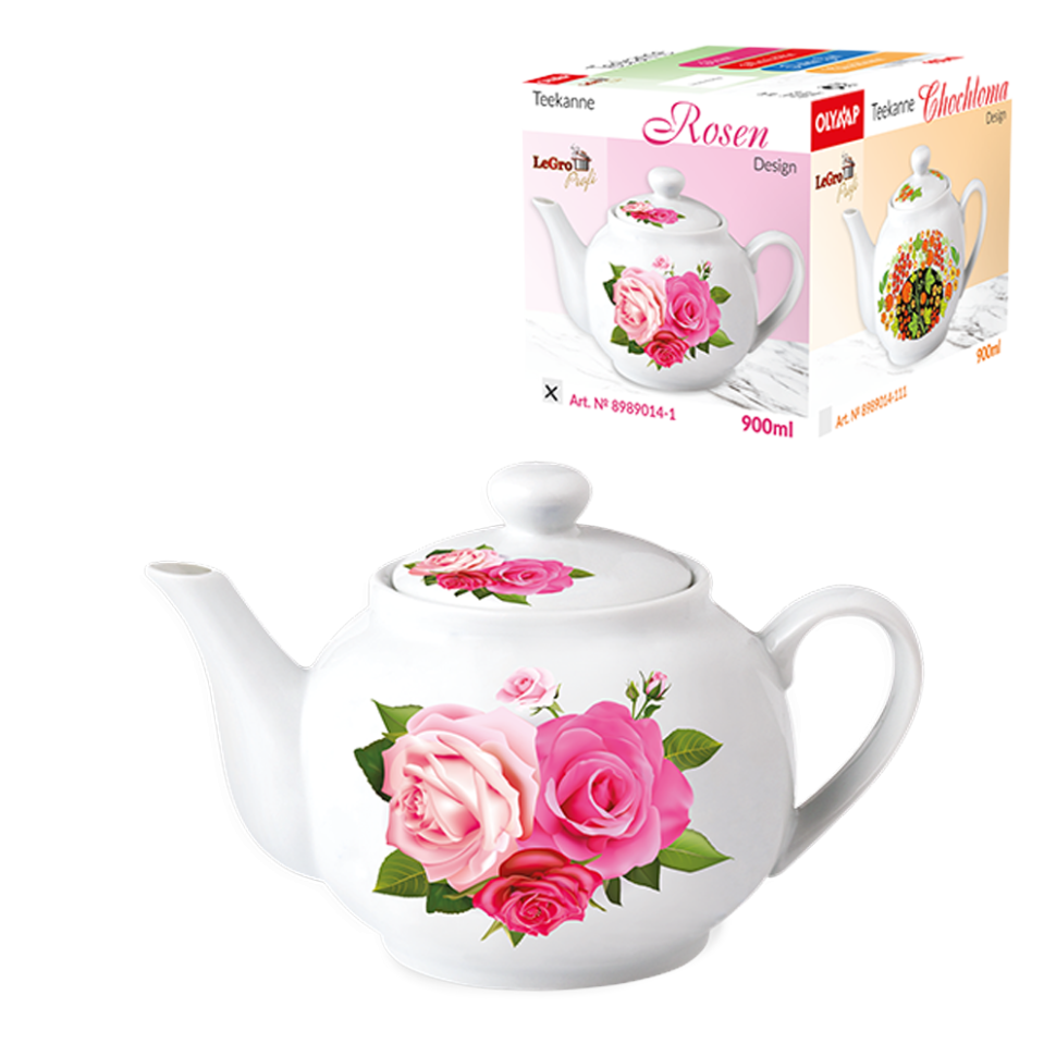 Чайник Розы 0,9л фото 1 — Интернет каталог PriceOK