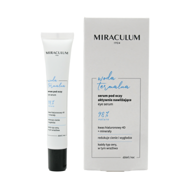 Miraculum Термальная вода. Активно увлажняющая сыворотка для кожи вокруг глаз день/ночь, 20 мл — Интернет каталог PriceOK